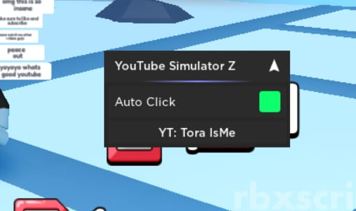 YouTube Simulator Z Script