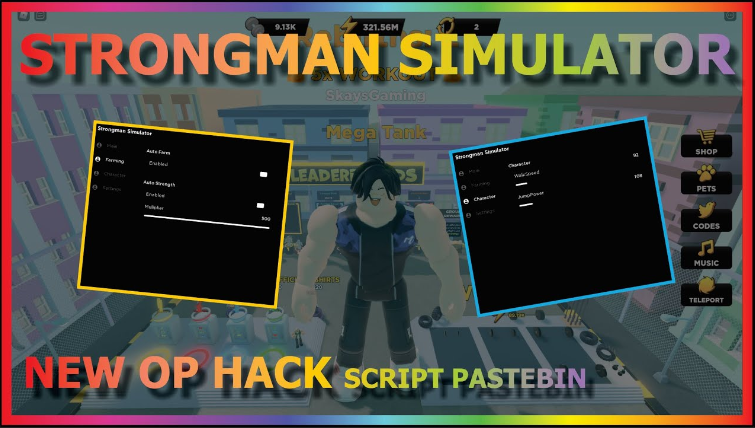 Strongman Simulator Script